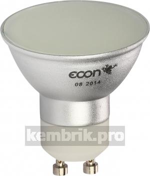 Лампа светодиодная Econ Led mr 5Вт gu10 4200k 220v